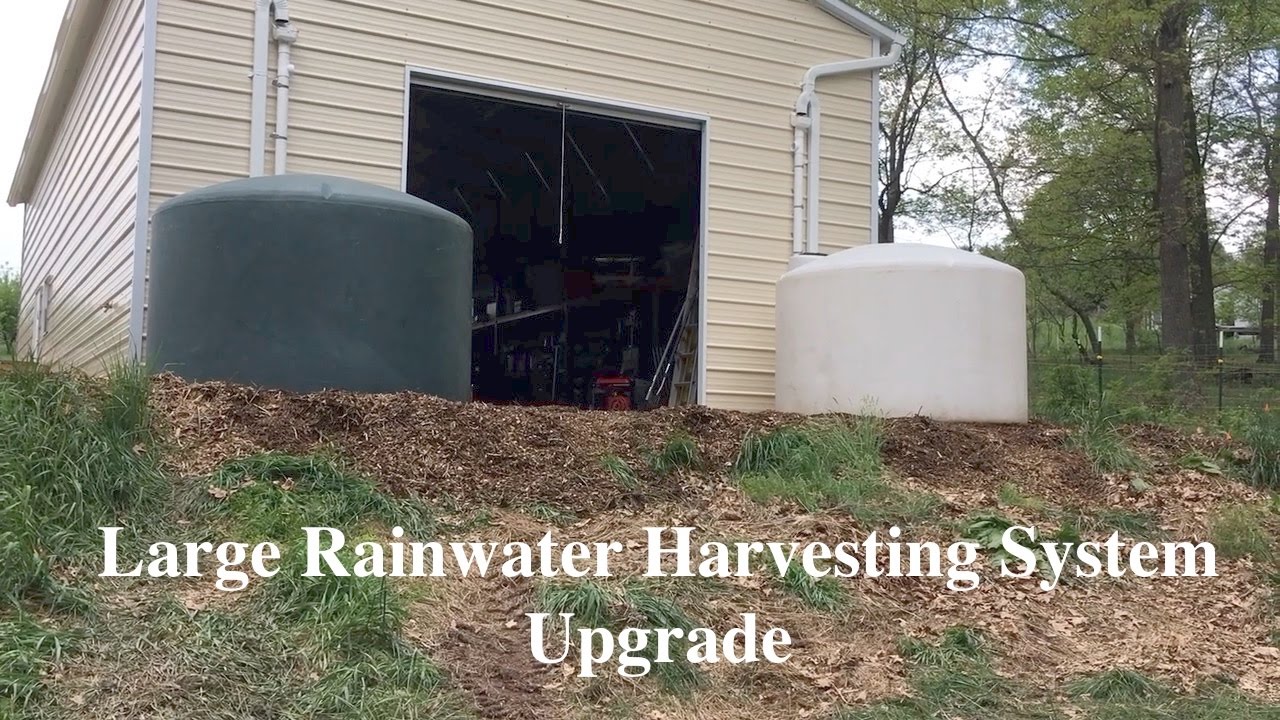 Large Rainwater Harvesting System Upgrade