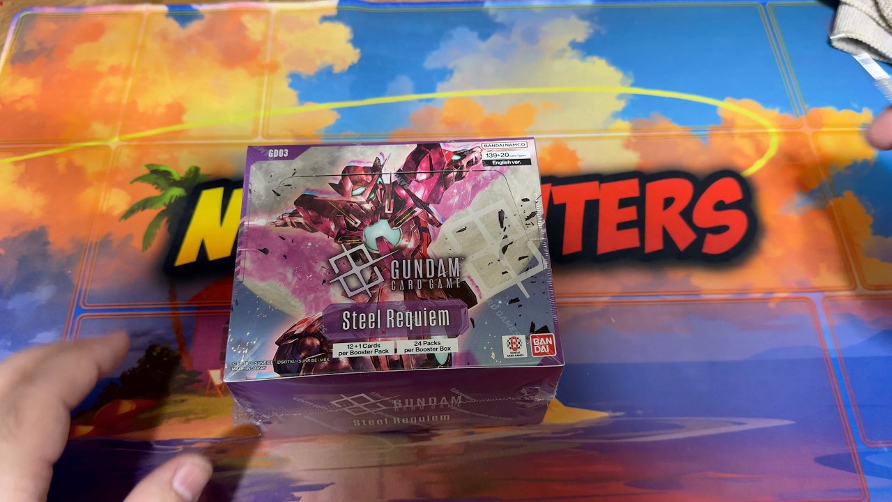 GUNDAM CARD GAME Steel Requiem GD03 Box 12
