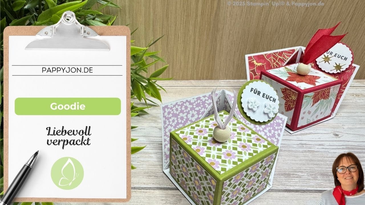 Goodie Liebevoll verpackt: Zauberhafte Mini-Boxen falten - Deine persönliche Geschenkverpackung