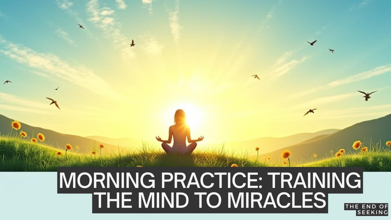 3 | Morning Intention with the Holy Spirit | ACIM Your Miraculous Day ahead