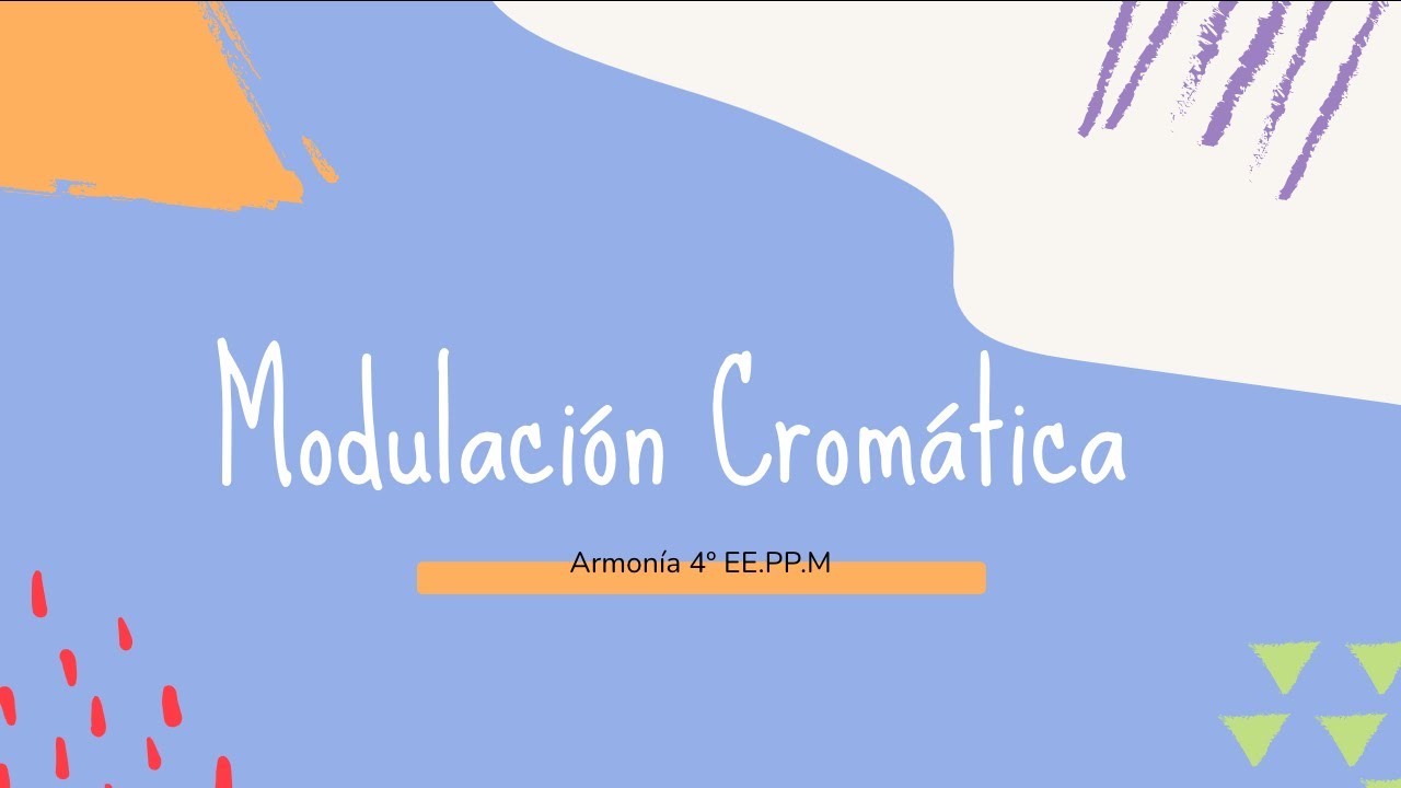 Introducción a la modulación cromática