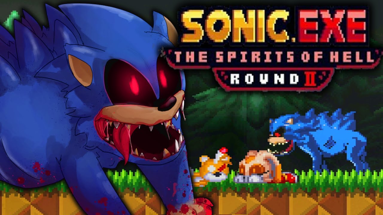 HIDE AND SEEK WITH EXEBARK - SONIC.EXE: SPIRITS OF HELL ROUND 2 (RESET ENDING) Part 2