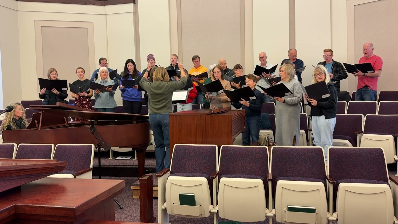 Holy One by Sally DeFord - our small church choir