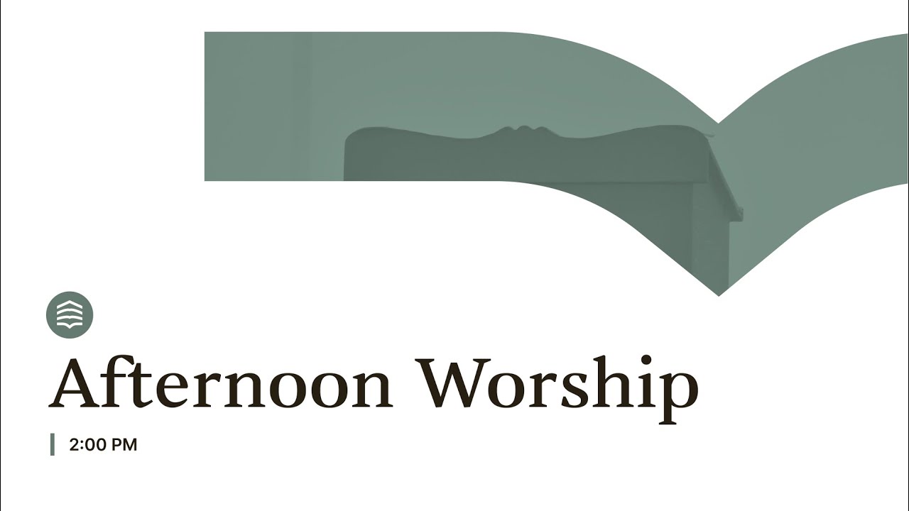 January 4, 2026 | MGBC Afternoon Service