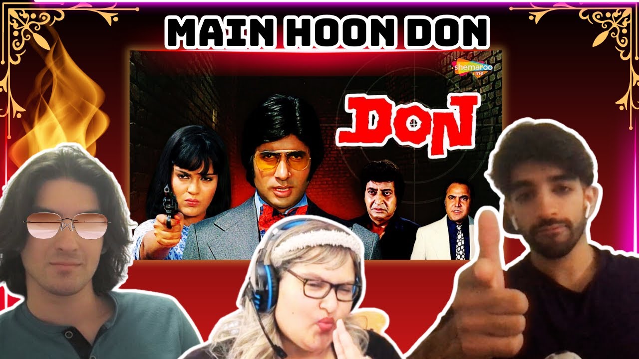 Main Hoon Don REACTION & BONUS (OG DON) Scene REACTION feat Amitabh Bachchan| Big B| DON