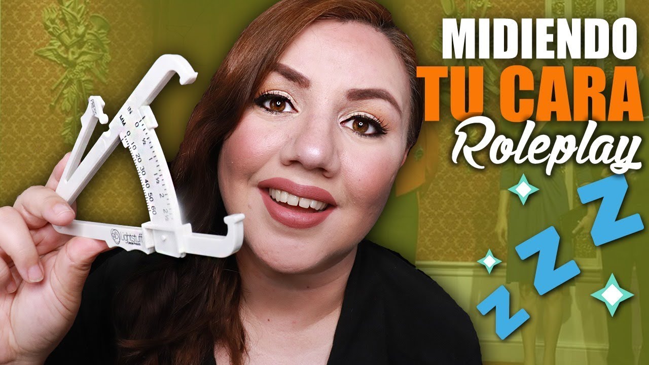 ASMR Español Midiendo tu Carita Para tu Figura de Cera RolePlay / Face Measuring / Murmullo Latino
