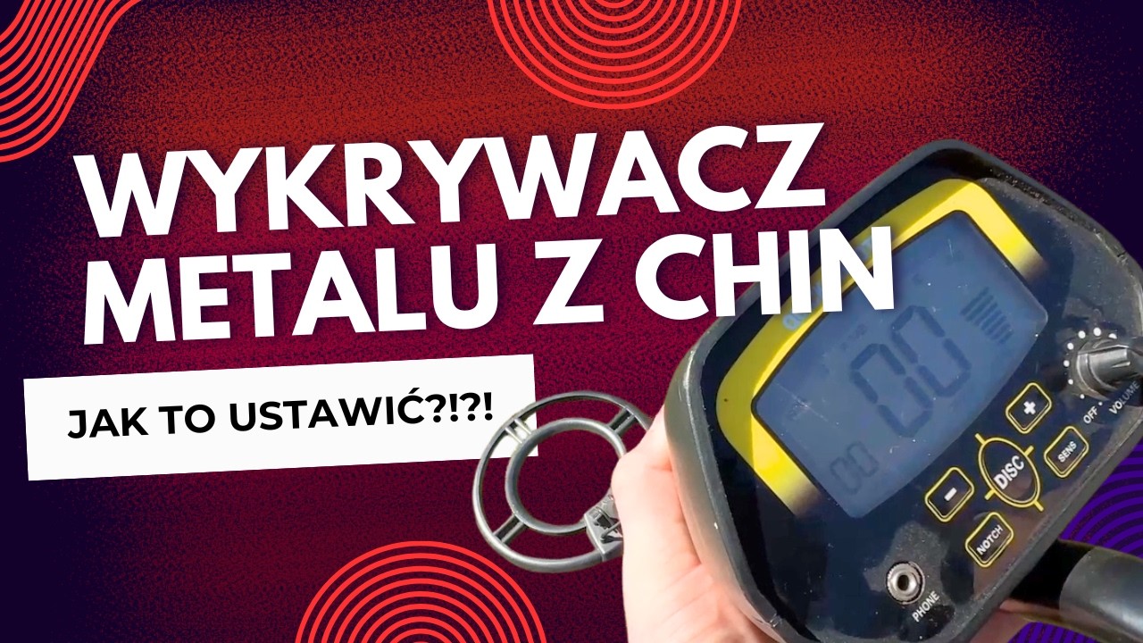 Chiński wykrywacz metali Quick Shooter - jak to ustawić?!?! [SZYBKI TEST W TERENIE]