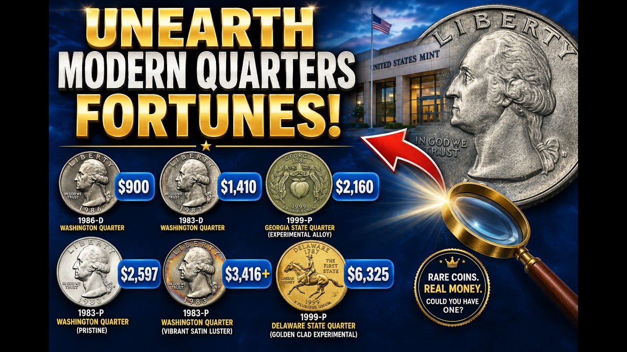 The Most Valuable Modern Washington Quarters (1980 - Present).