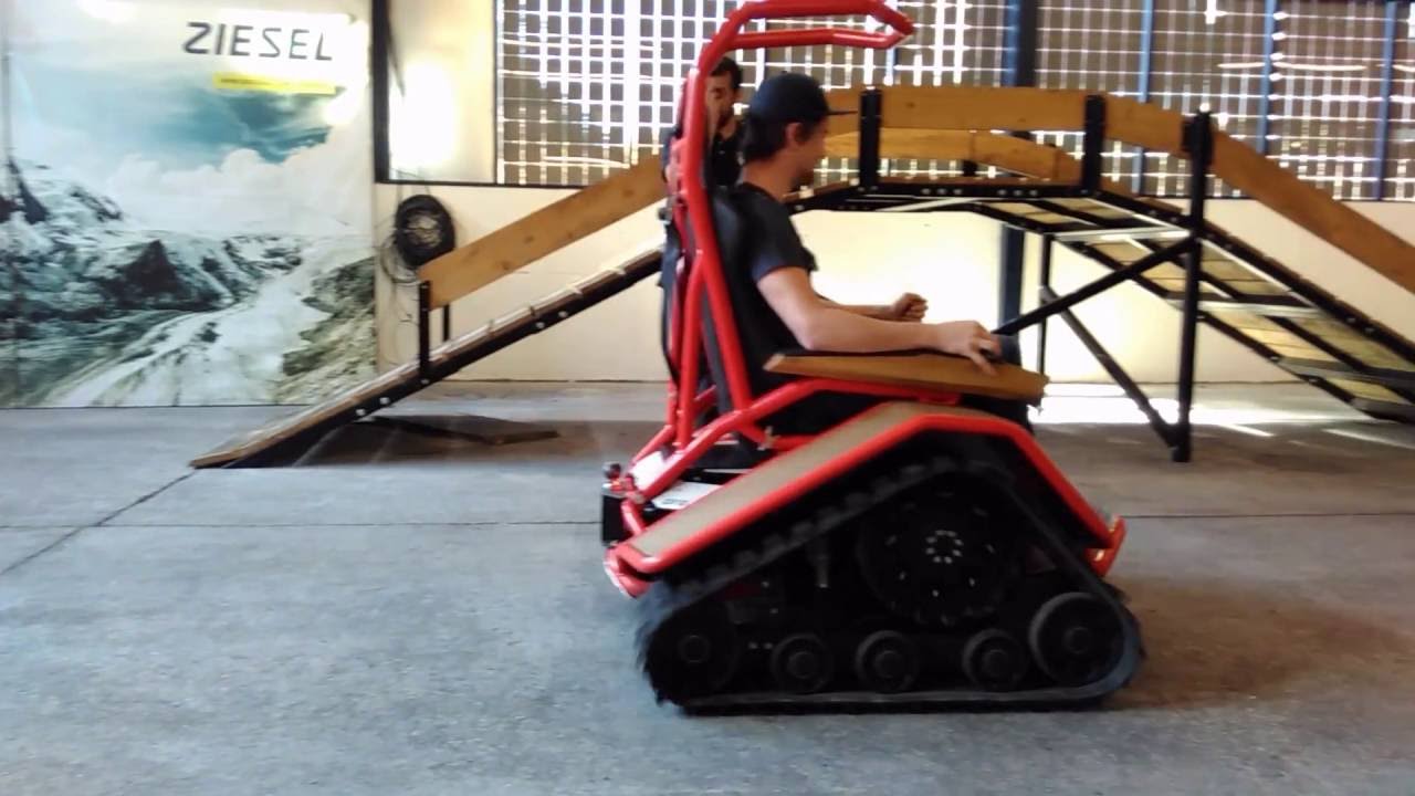 Ziesel Testfahren bei Mattro