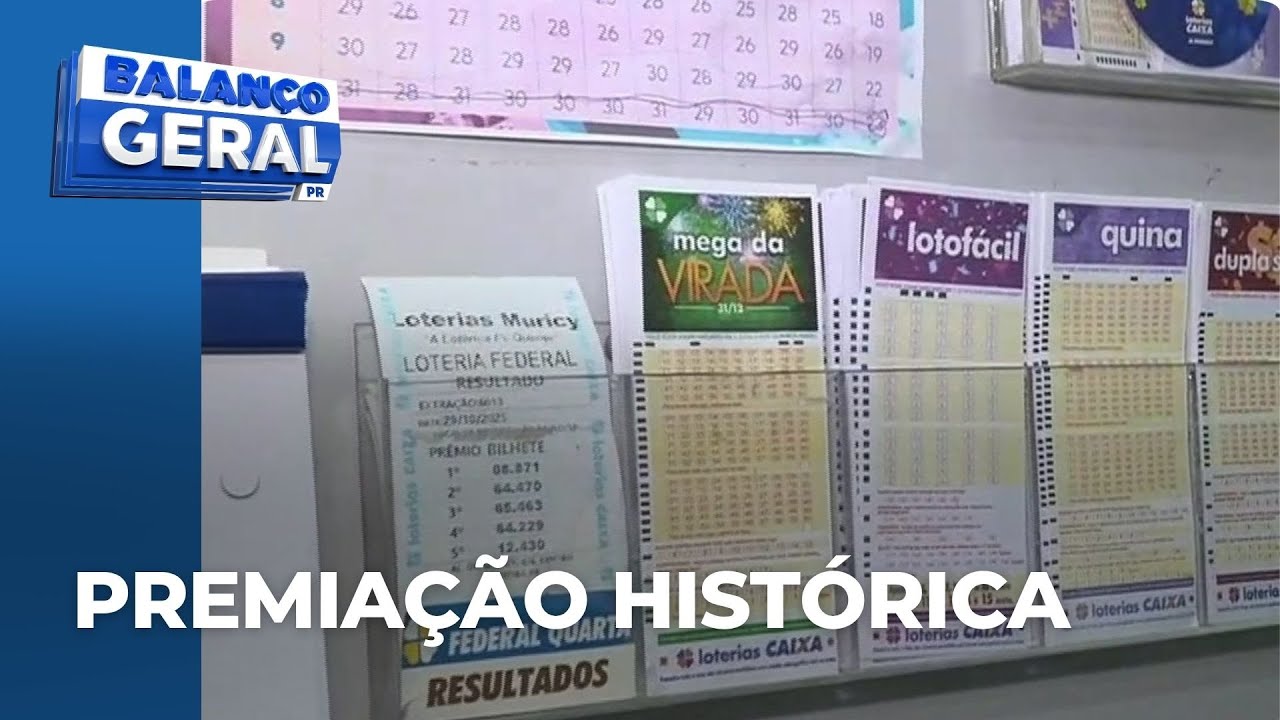 Mega da Virada 2025 abre apostas com prêmio estimado em R$ 850 milhões, podendo chegar a R$ 1 bilhão