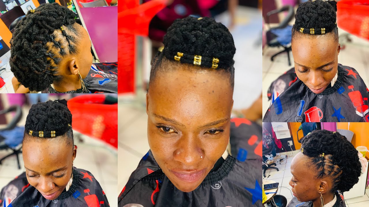 Long loc dreadlocks Mohawk