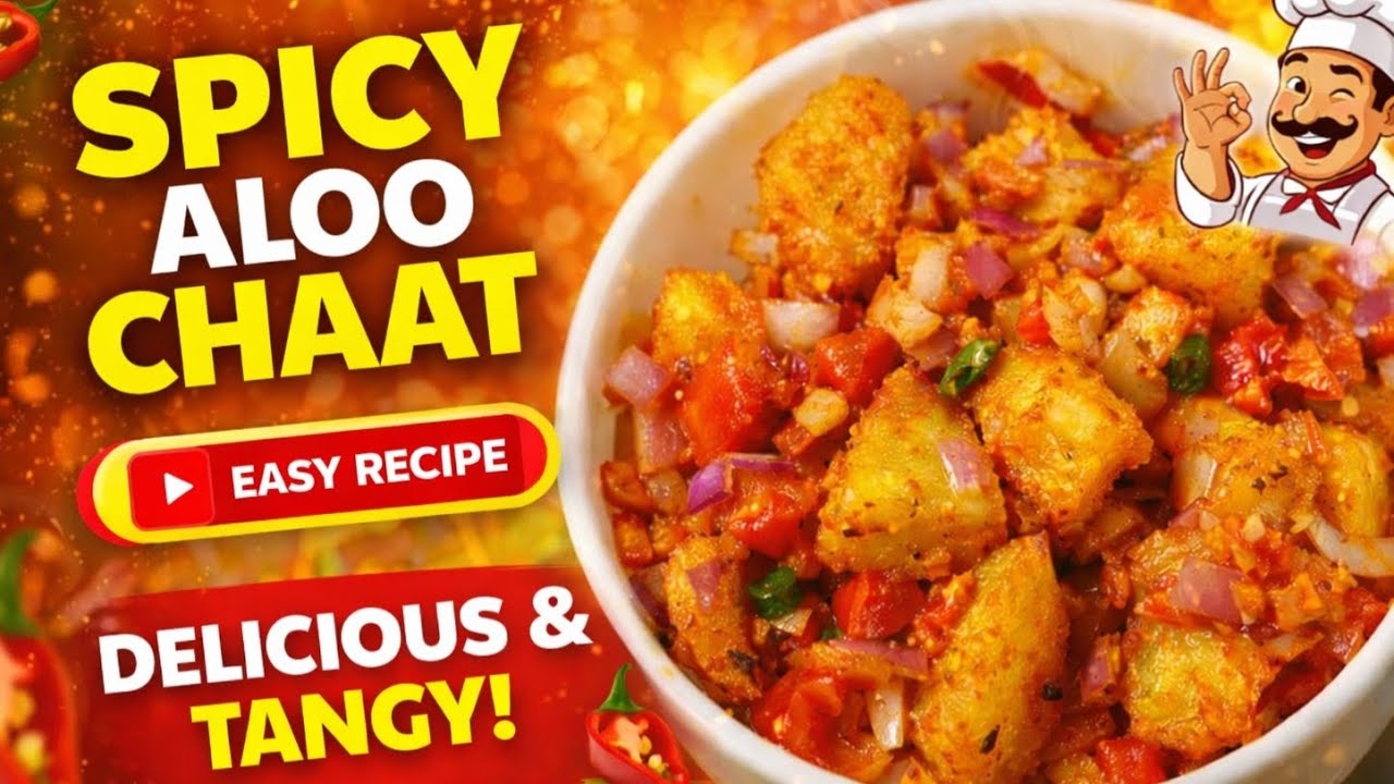 How To Make Aloo Chaat/chaat recipe #recipe #chaat #chaatrecipe
