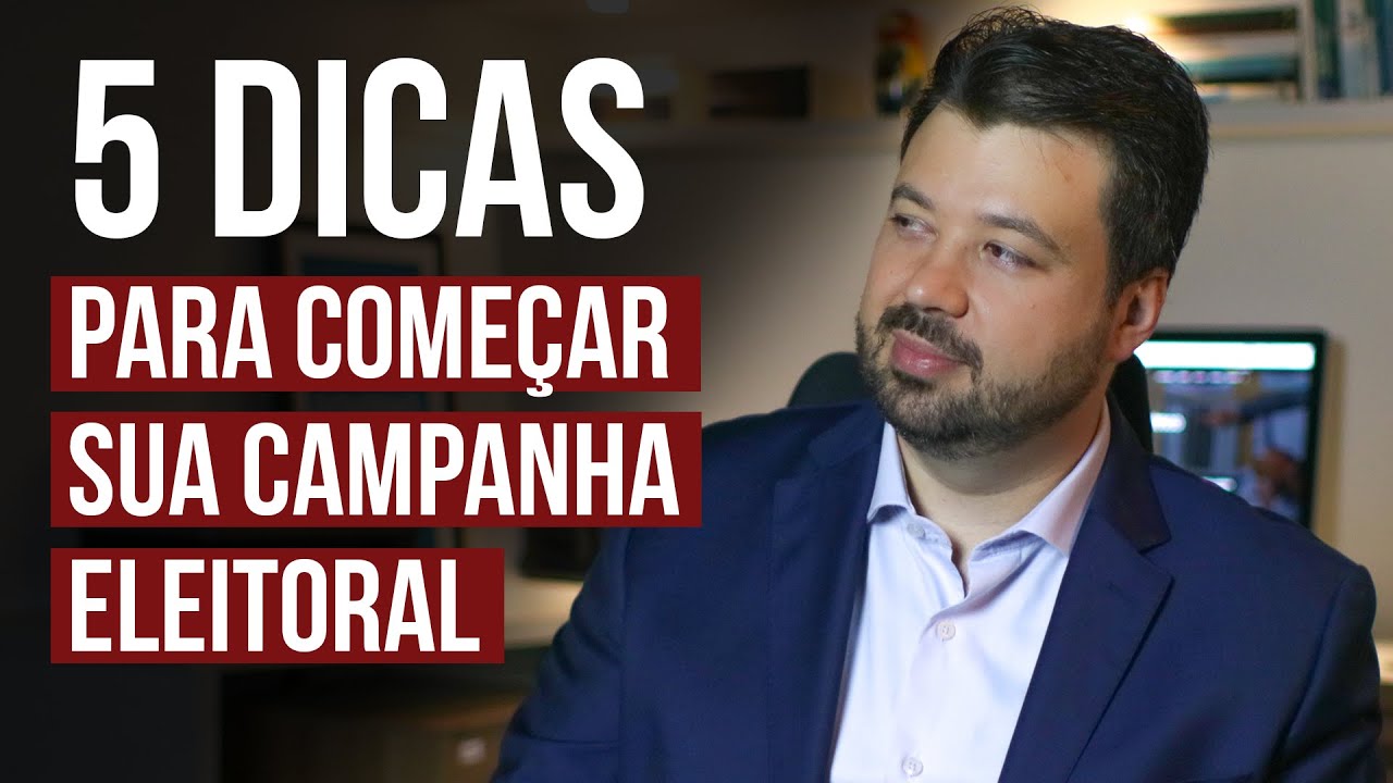 5 dicas para começar uma campanha eleitoral