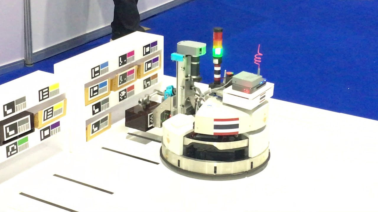 Mobile Robotic WorldSkills ASEAN Bangkok 2018 Task3