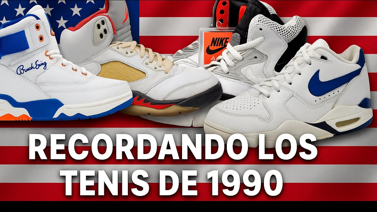 “Los tenis que nos hicieron soñar en 1990” | Nostalgia NBA | Basketball