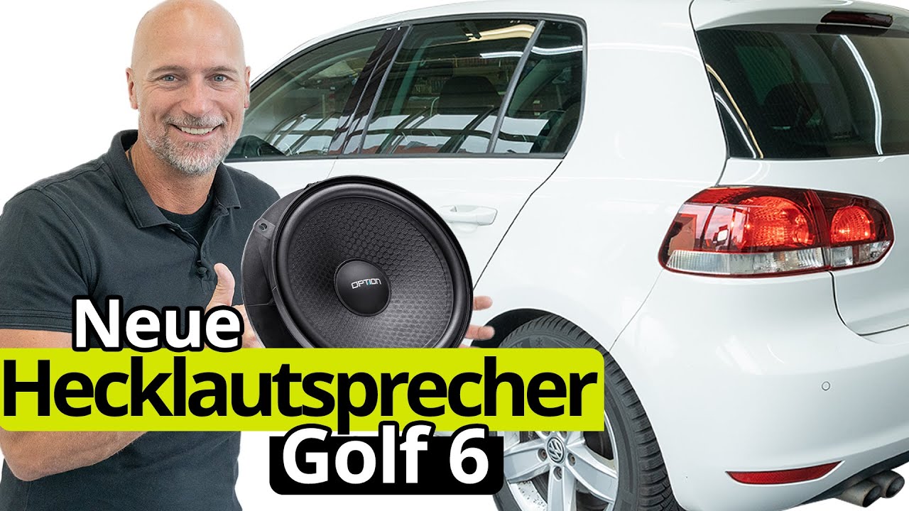 Golf 6 | Lautsprecher hinten austauschen | Plug & Play | OPTION