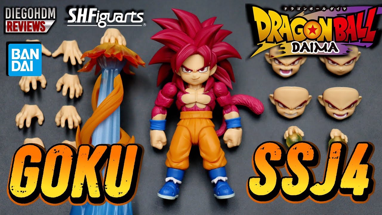 GOKU SSJ4 MINI S.H.Figuarts Dragon Ball Daima Unboxing e Review