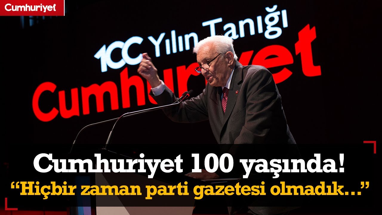 Cumhuriyet 100 yaşında! Cumhuriyet Vakfı Başkanı Alev Coşkun: Hi&ccedil;bir zaman parti gazetesi olmadık...