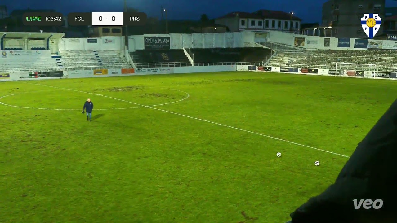 Pedras Rubras - Futebo, SAD vs FC LIXA