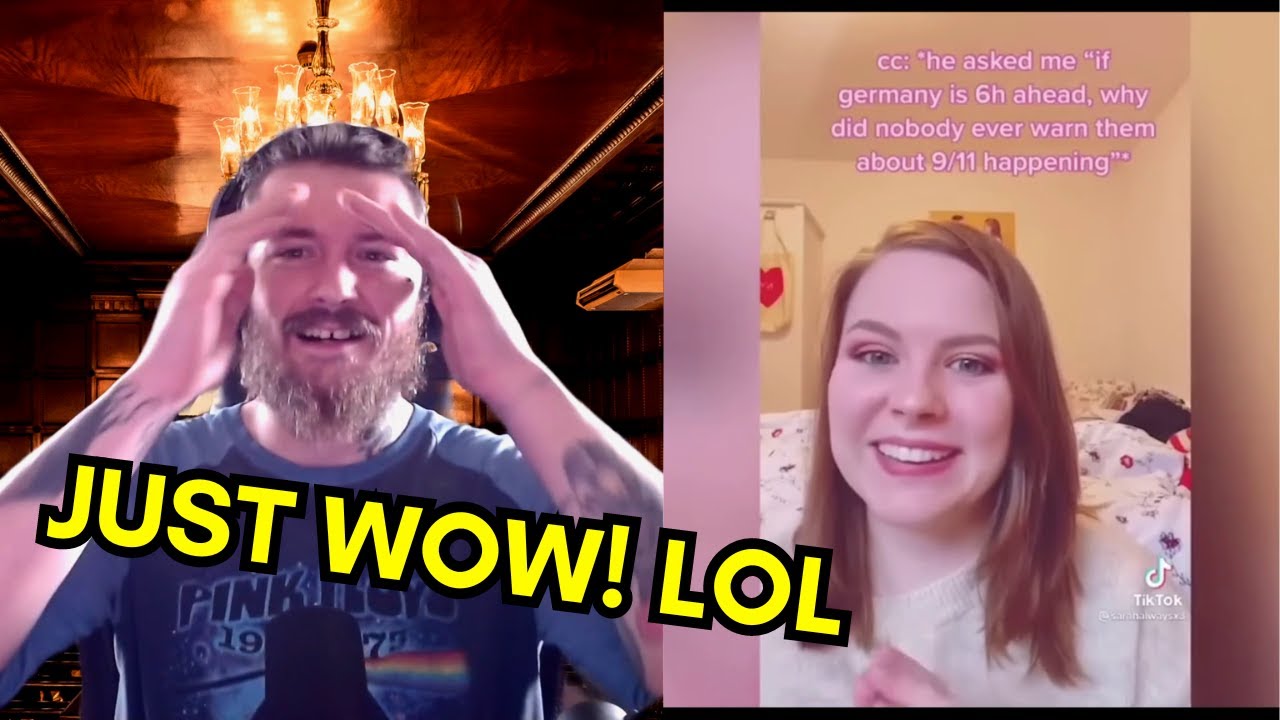 American Reacts to What's The Dumbest Thing an American Has Ever Said To You? | Part 3 | TikTok
