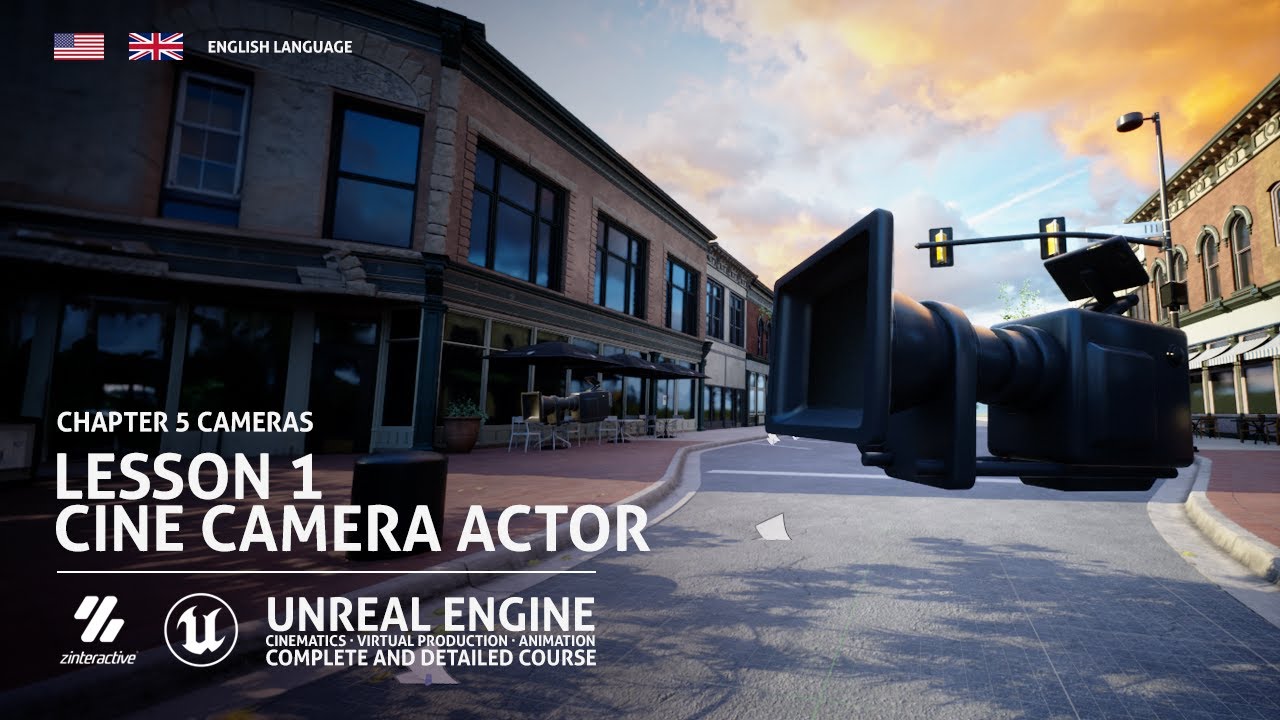 Киноактёр | Урок 1 | Глава 5 | Полный курс по кинематографии Unreal Engine