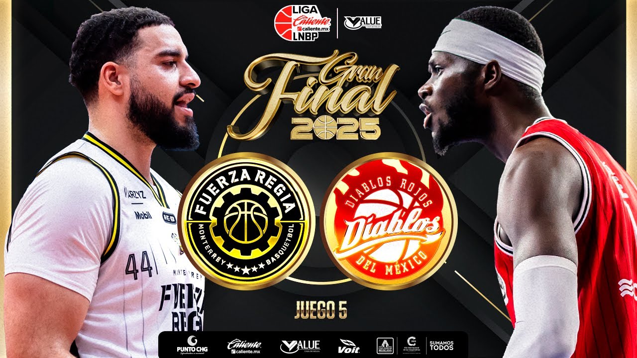 FUERZA REGIA VS DIABLOS ROJOS DEL MÉXICO BÁSQUETBOL