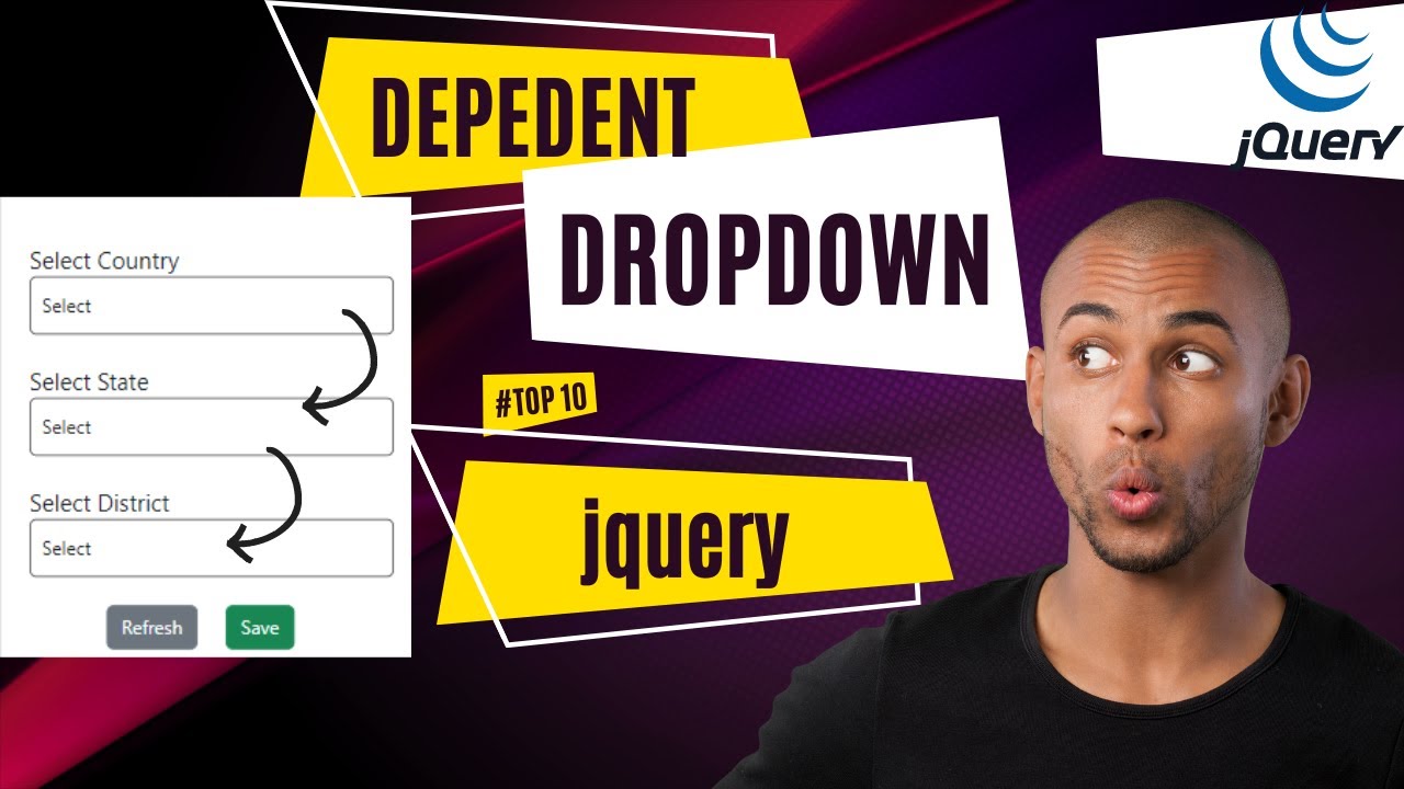 Cascading / Dependent Dropdown in Mvc using jQuery ajax| dynamic dropdown | asp.net mvc tutorial