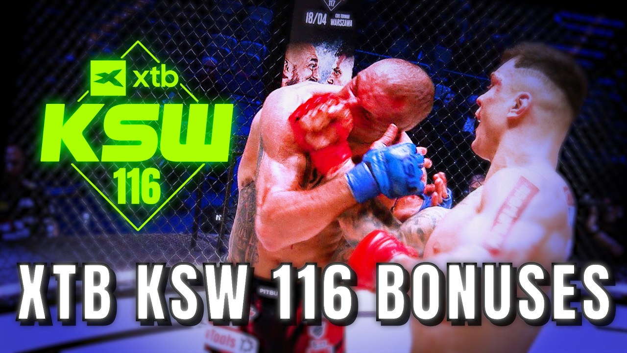 Nokaut, walka i poddanie gali XTB KSW 116 - XTB Bonuses