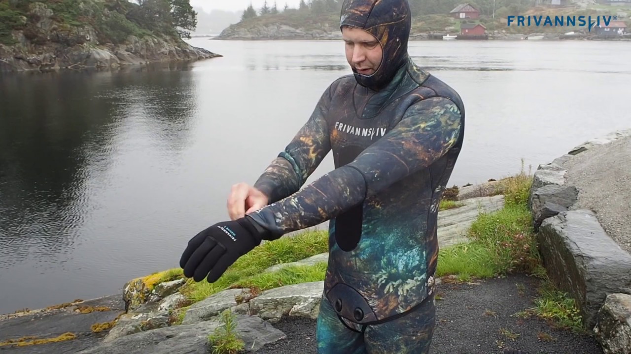 Hvordan ta på og av fridykkerutstyret