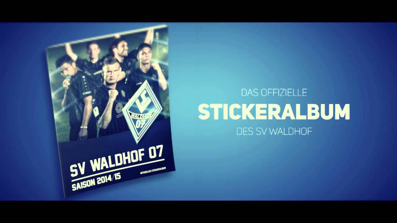 SV Waldhof - Offizielles Stickeralbum