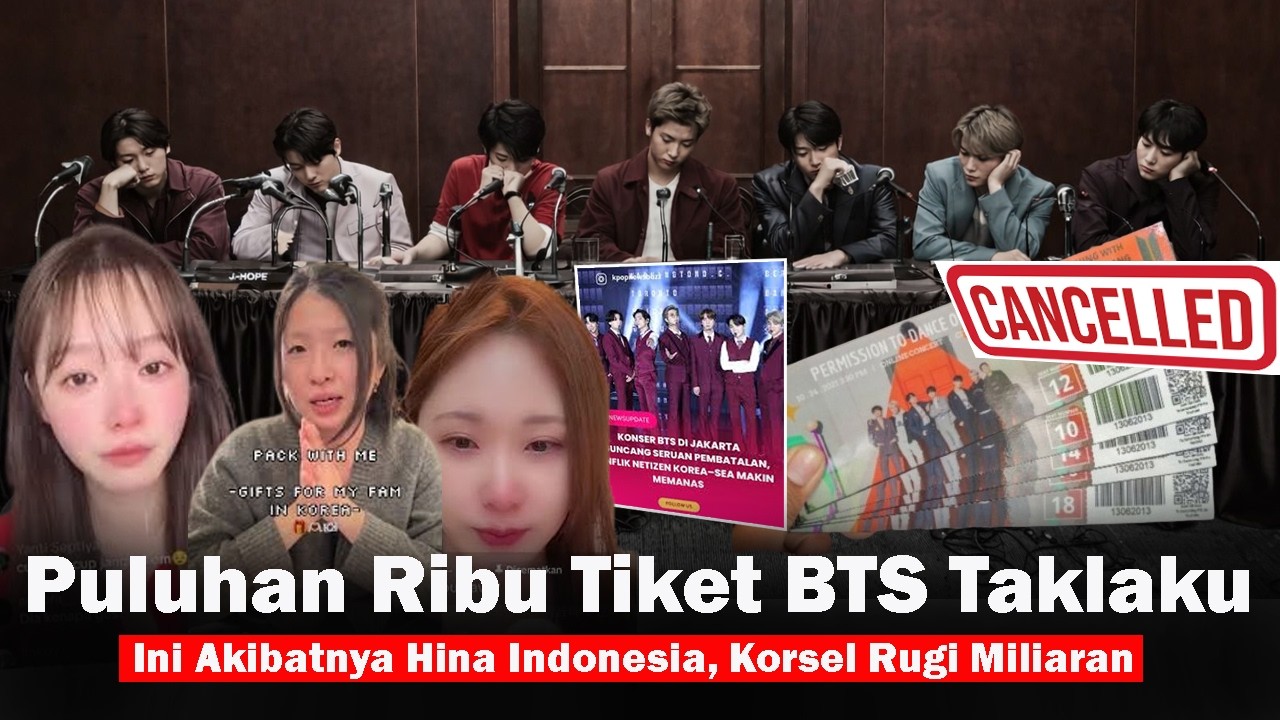 🟥AKIBAT HINA ORANG INDONESIA 20 RIBU TIKET K-POP TAKLAKU Korsel Rugi Besar Dampak SEAblings Vs Knetz