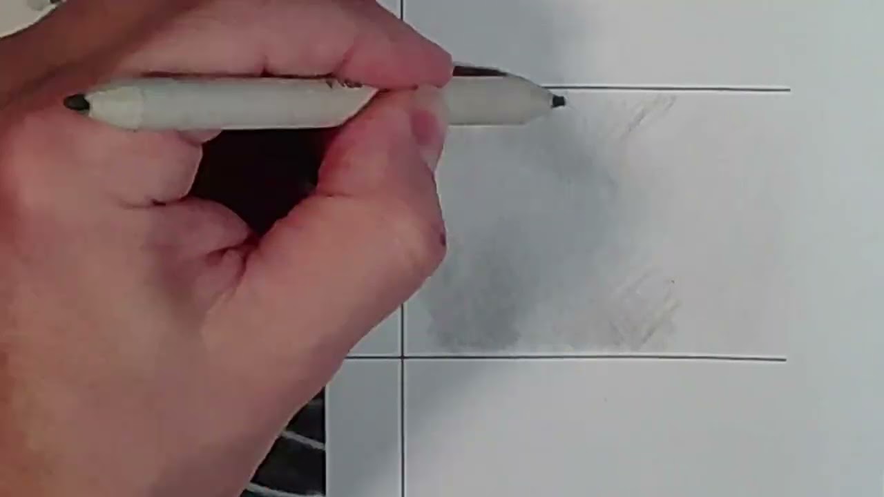 Cross Hatch (Reductive) with Pencil and Eraser