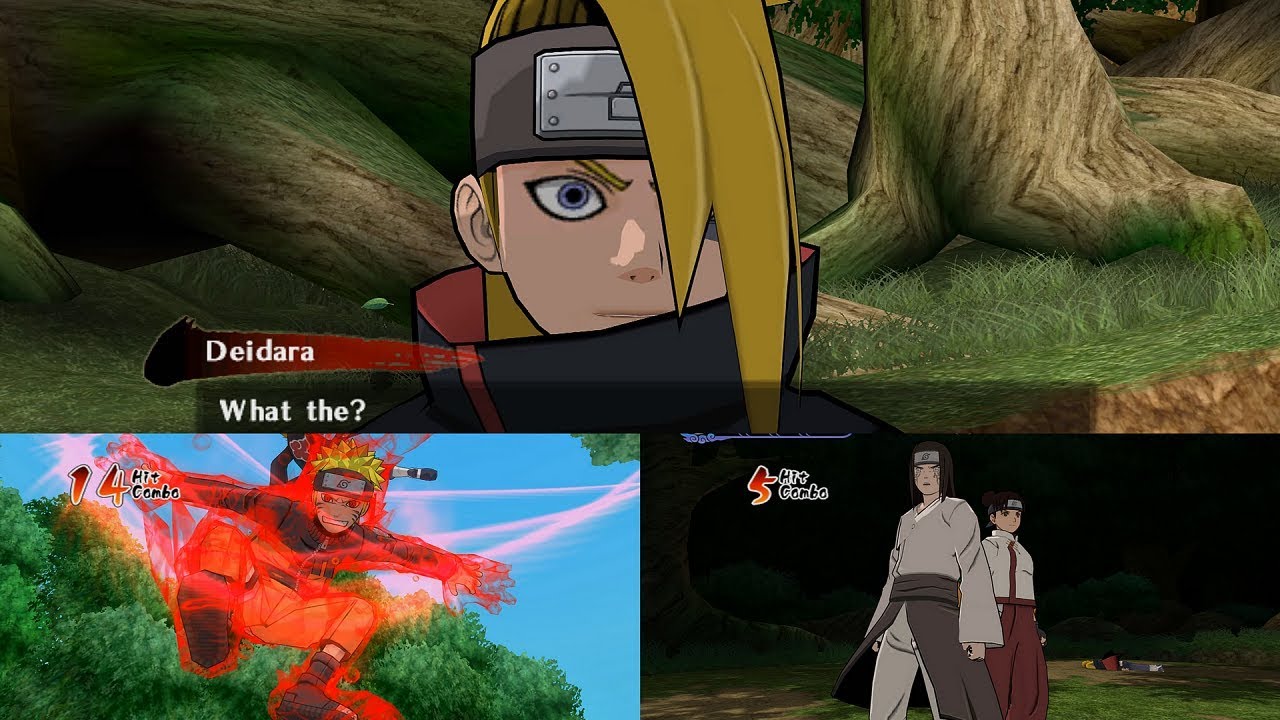 Naruto Shippuden Clash of Ninja Revolution 3 Прохождение Концовка Часть 9 Девятихвостый Наруто пр...