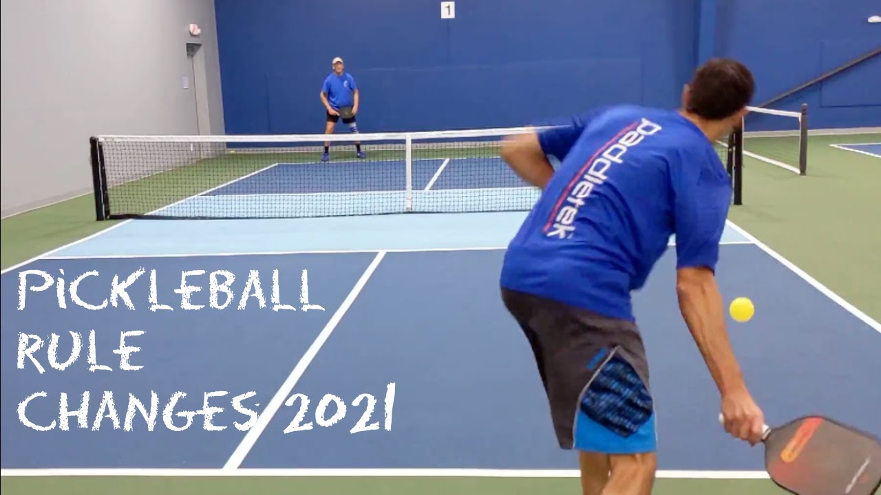 Pickleball Rule Changes for 2021: Drop Serve and Service Let