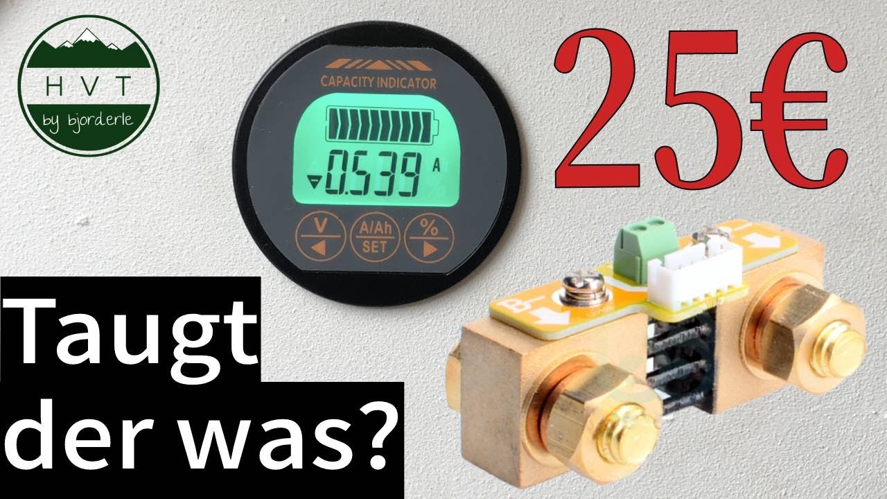 Ali Express AiLi Batterie Computer TR16 (Batteriemonitor) - Shunt Alternative zu Victron/Votronic?