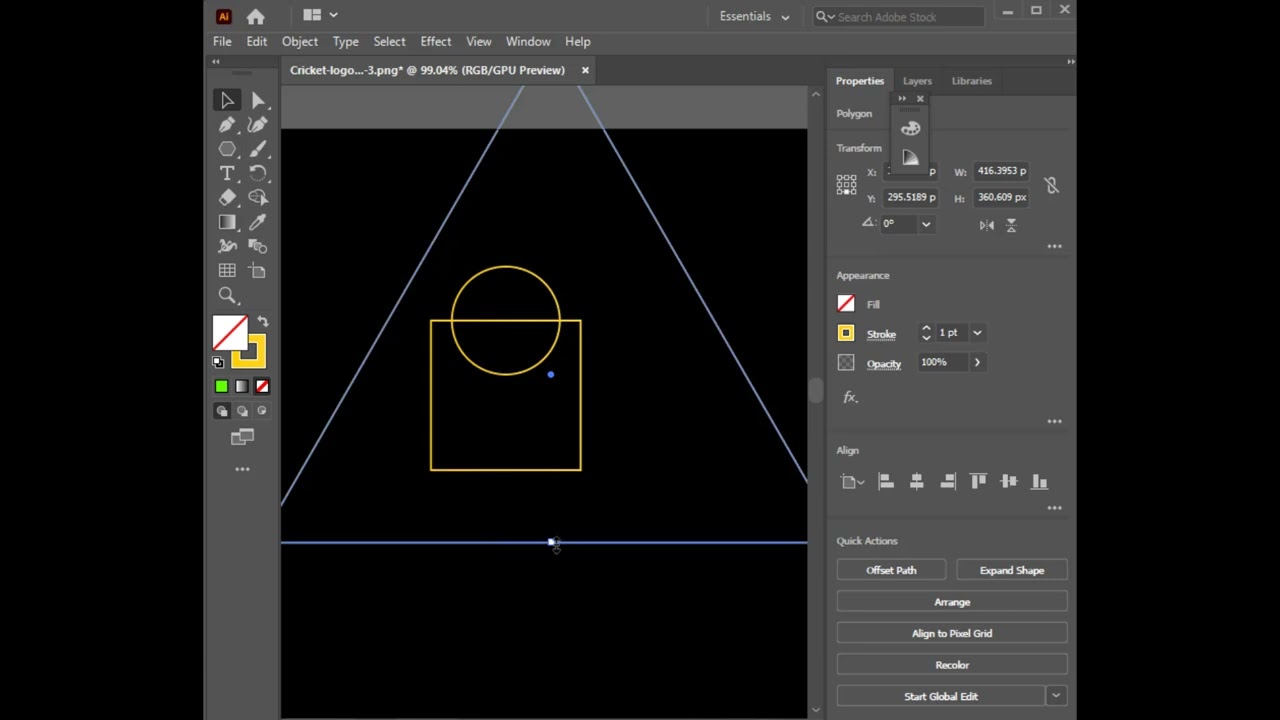 How to create a Islamic frame in Adobe Illustrator #shorts #islamicdesign #adobeillustrator