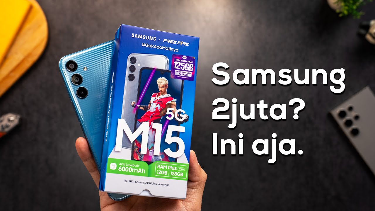 SPEK BAGUS GA HARUS MAHAL - Unboxing Samsung Galaxy M15 5G!