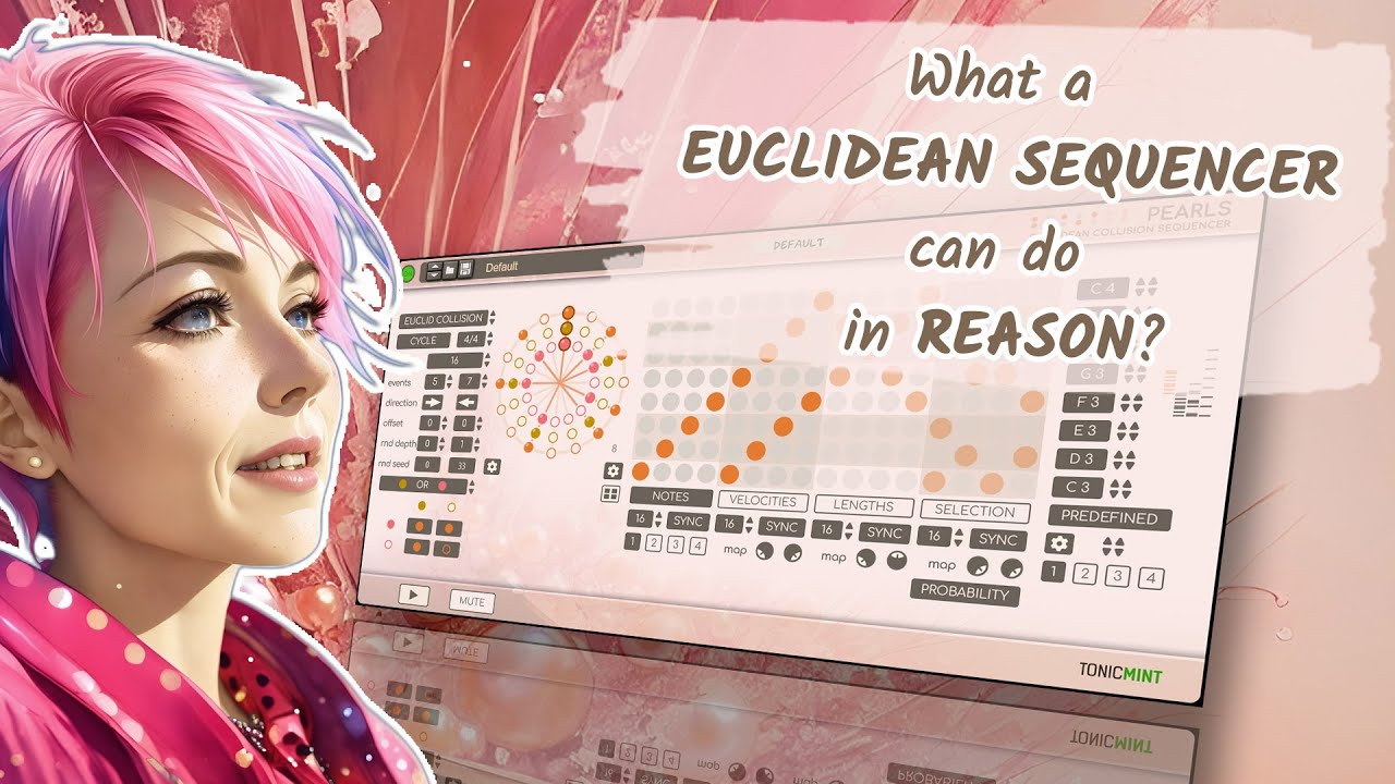 What a Euclidean sequencer can do in Reason - Pearls - Euclidean Collision Sequencer
