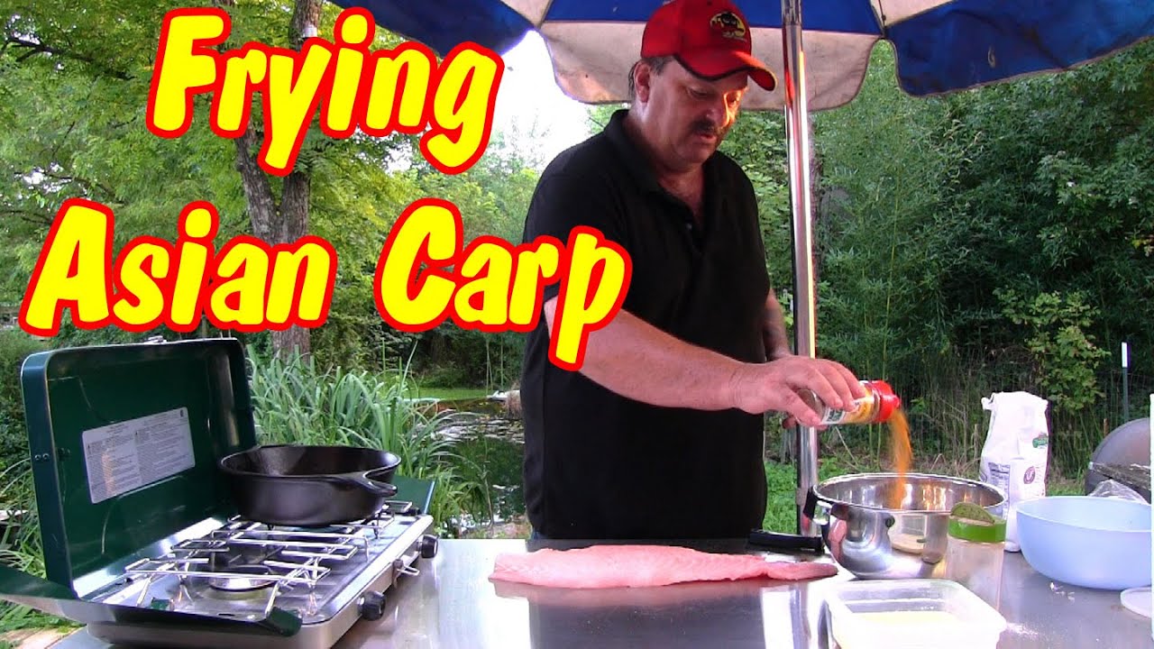 Frying up some Asian Carp: The taste test