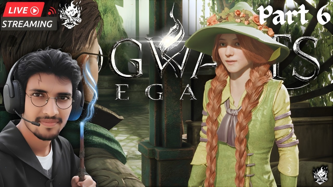 🔴 LIVE – Hogwarts Legacy 🪄 | Part 6 | Open World Magic & Hogwarts Adventure! ✨#hogwartslegacy