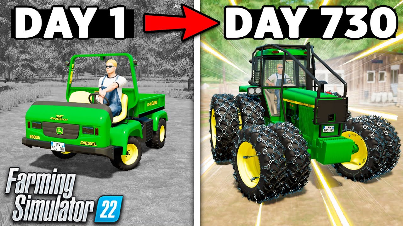 Я потратил 2 года на создание идеальной фермы с нуля?! Farming Simulator 22