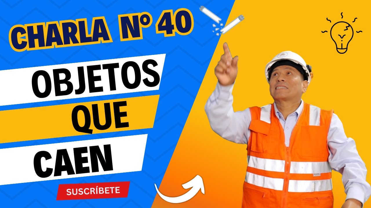 ✅ 40 de 1000 CHARLA DE 5 MINUTOS; OBJETOS QUE CAEN. , CHARLA DE 5 MINUTOS⏲