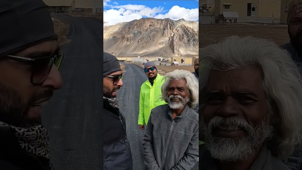 Kolkata to Ladakh on Cycle at 55 yr of Age 😳 || Parimal Kanji || #shorts #shortvideo #ladakh