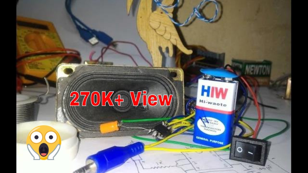 Project 3: How to make a portable audio amplifier or speaker