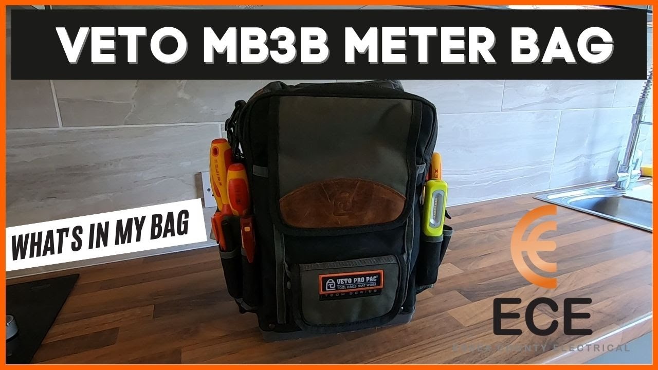 Veto Pro Pac MB3B Meter bag - This is what we carry for Testing!!