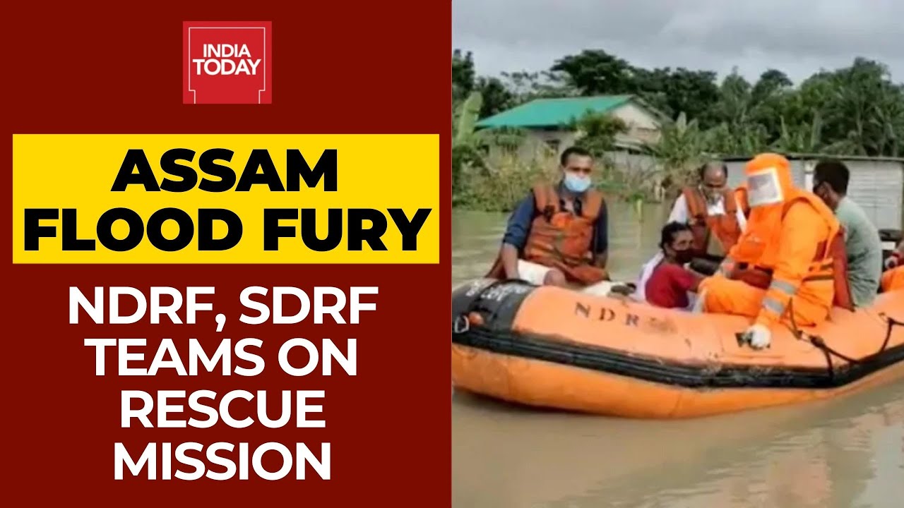 Assam Flood Fury: Nearly 90 People Killed, Over 70 Lakh Displaced; NDRF Teams On Rescue Mission