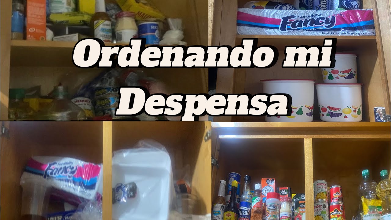 LIMPIANDO Y ORDENANDO MI DESPENSA!!! 😊
