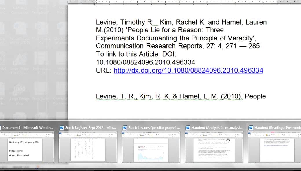 How to Do an APA Reference List Entry for a Journal Article pdf with 2+ Authors