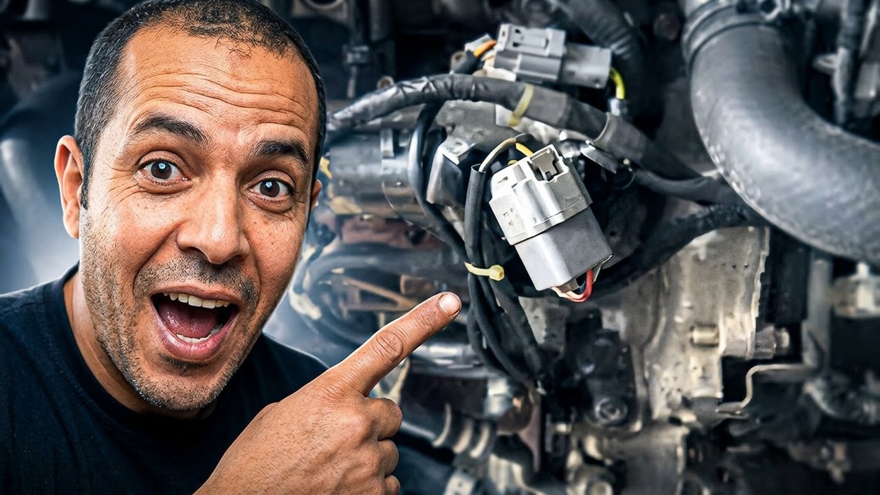 changer une courroie distribution et pompe diesel - ford - استبدال  مضخة ديزل كهربائية الى عادية