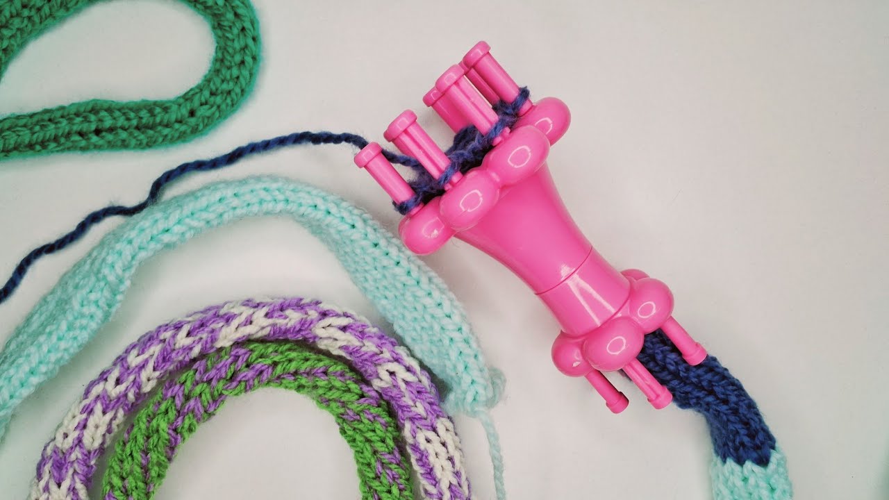 Aprende a tejer en telar de carrete | spool loom